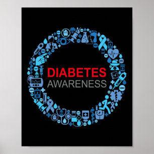 Póster Día Mundial de la Diabetes