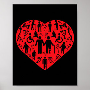 Póster Día Mundial de la Discapacidad para el Síndrome de