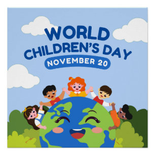 Póster Día Mundial de la Infancia 20 de noviembre