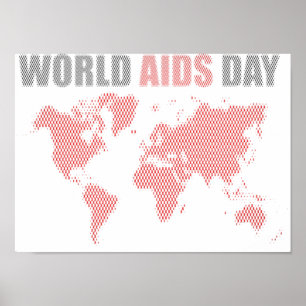 Póster Día Mundial de la Lucha contra el Sida