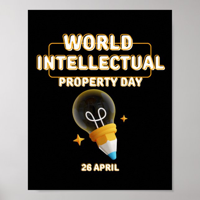 Póster Día Mundial de la Propiedad Intelectual (Frente)