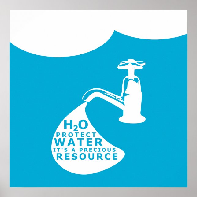 Póster Día Mundial del Agua (Frente)