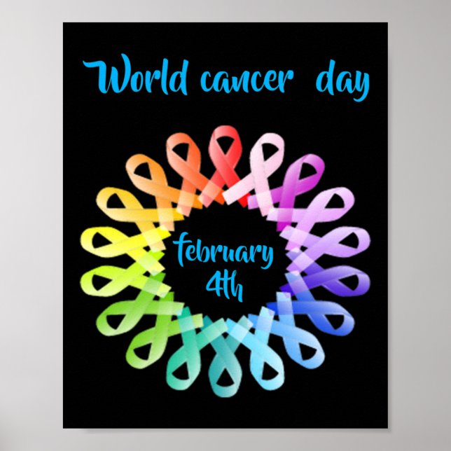 Póster Día Mundial del Cáncer (Frente)