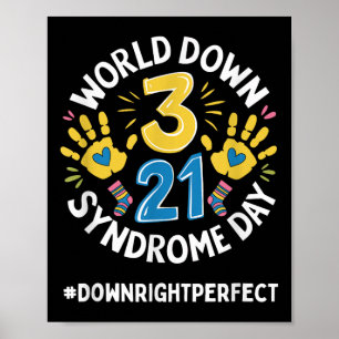 Póster Día Mundial del Síndrome de Down 321 Apoyo a la to