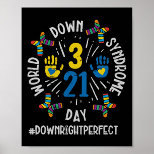 Póster Día Mundial del Síndrome de Down 321 Apoyo a la to
