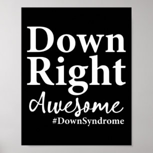 Póster Día Mundial del Síndrome de Down para combatir las