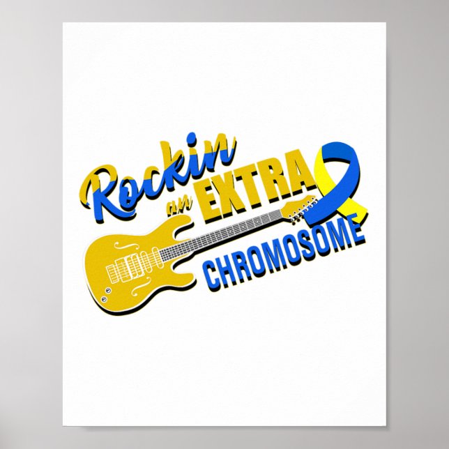 Póster Día Mundial del Síndrome de Down para luchar contr (Frente)