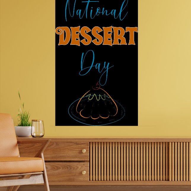 Póster Día Nacional del Postre (Salón 2)