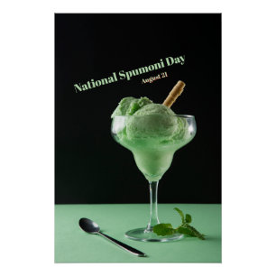 Póster Día Nacional del Spumoni