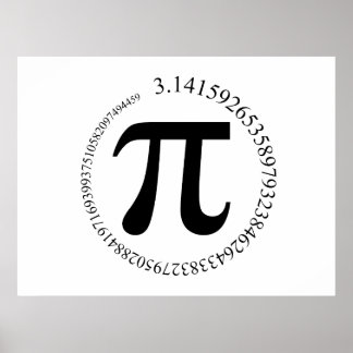 Póster Día Pi (π)