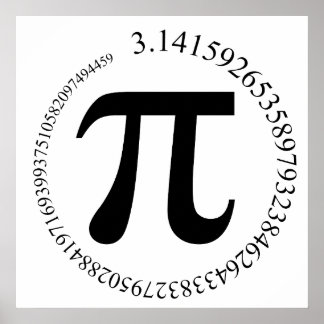 Póster Día Pi (π)