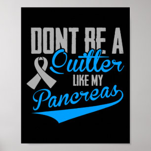Póster Diabetes divertidos - No seas un amante de mi pánc