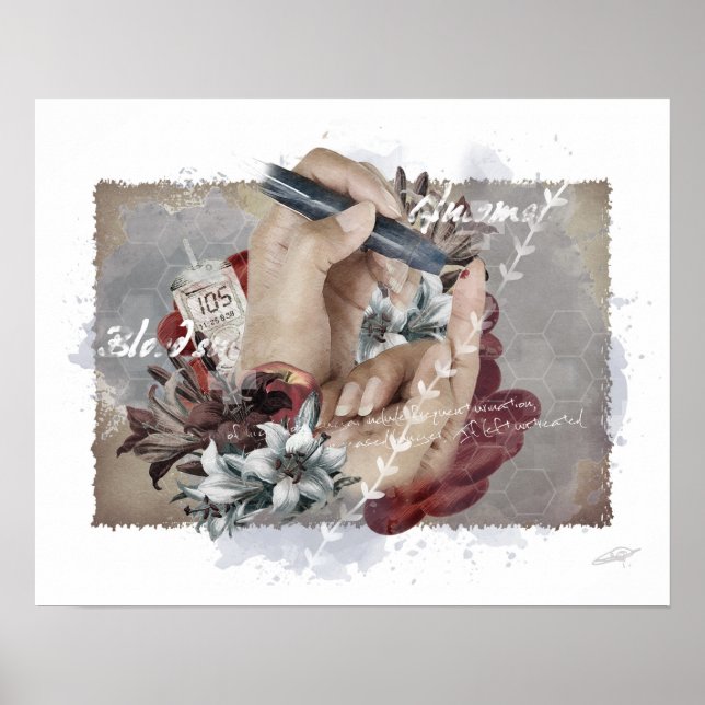 Póster "Diabetes & Endocrinology" Poster (Frente)