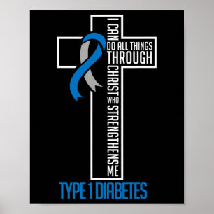 Póster Diabetes: Puedo hacer todas las cosas a través del