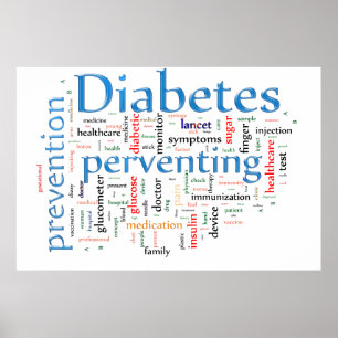 Póster Diabetes y prevención