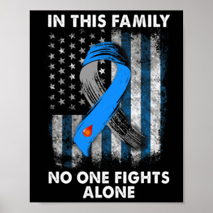 Póster Diabética Tipo 1 T1d Sensibilización sobre la diab