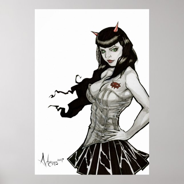 Póster Diablo en Darla Deville (Frente)