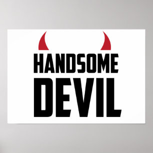Póster Diablo hermoso
