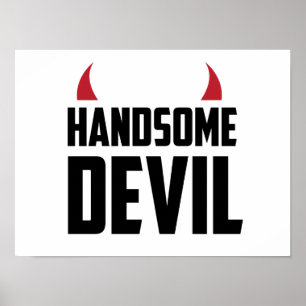 Póster Diablo hermoso