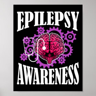 Póster Diagnóstico de conciencia sobre la epilepsia