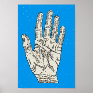 Póster Diagrama de mano de la química de época - Holmes W