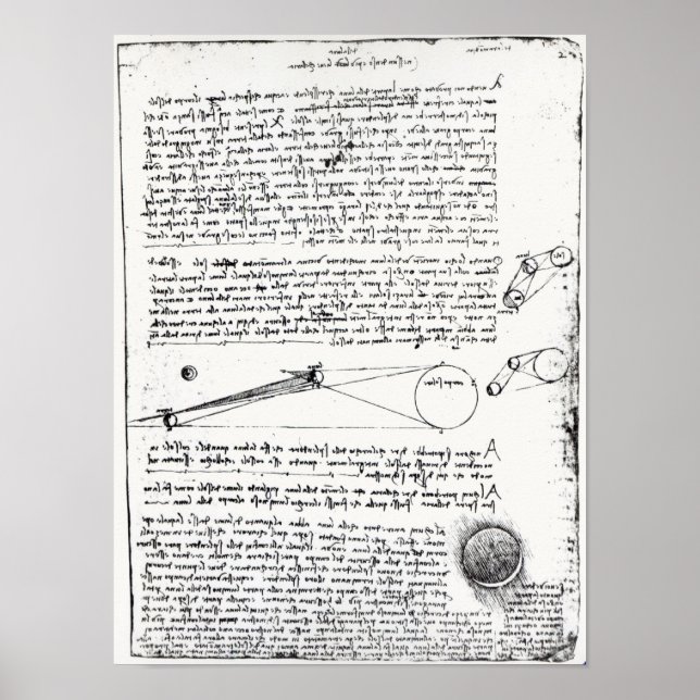Póster Diagramas astronómicos (Frente)