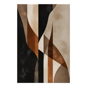 Póster Diálogos Abstractos