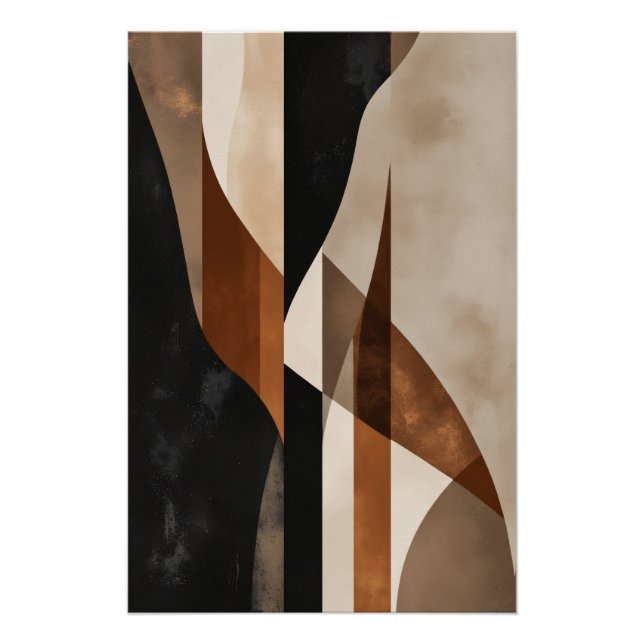 Póster Diálogos Abstractos (Anverso)