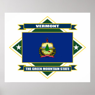 Póster Diamante de Vermont