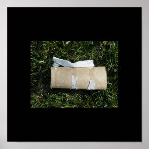 Póster Diamante en su cuarto de baño