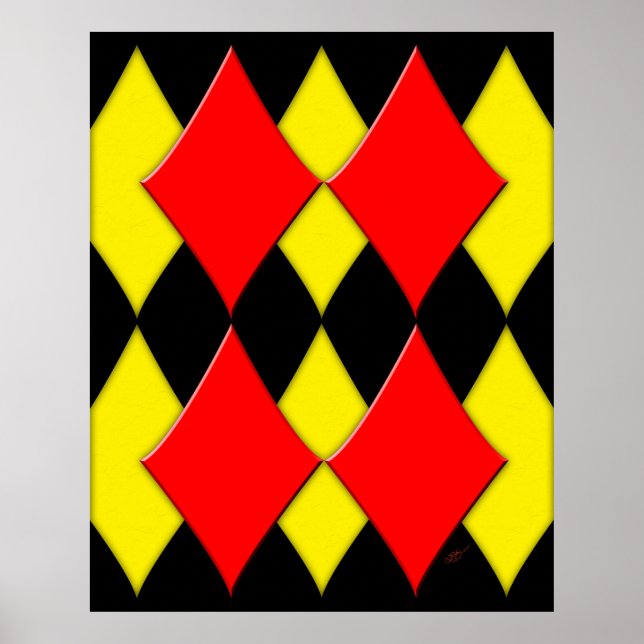 Póster Diamantes (Frente)