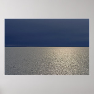 Póster Diamantes al atardecer