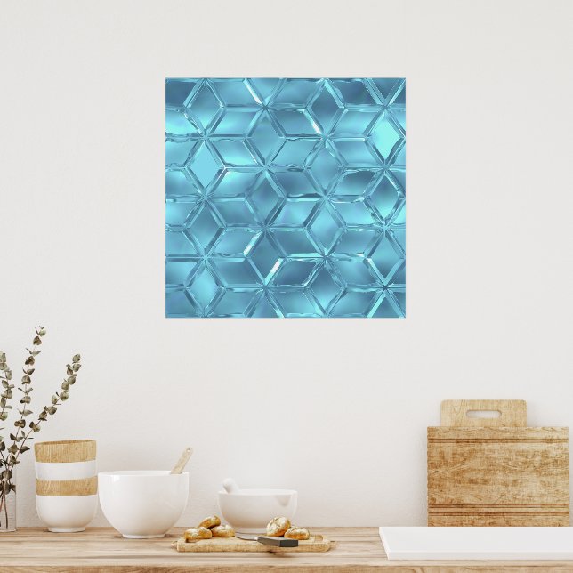 Póster Diamantes de cristal (Cocina)
