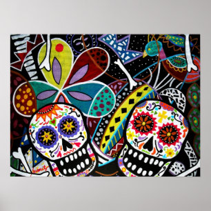 Póster Diámetro de los muertos