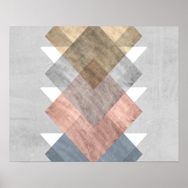 Póster Diamond Allign I (Frente)