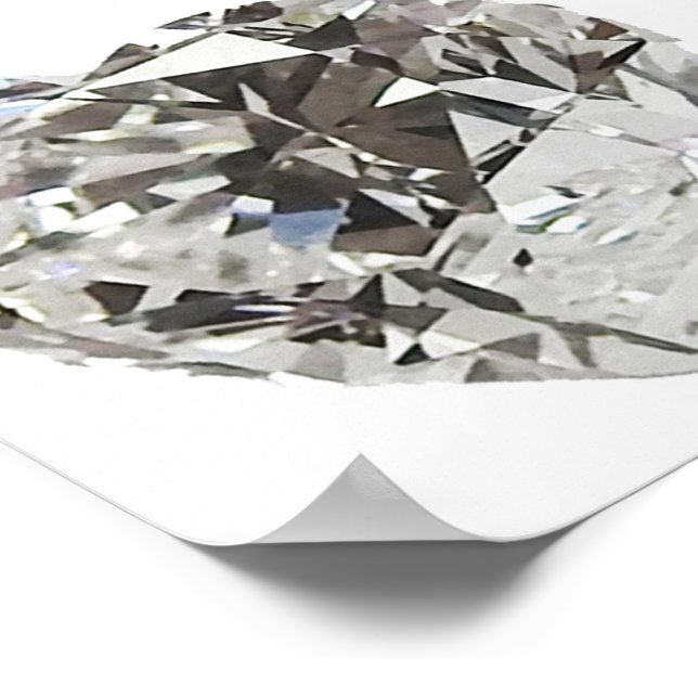 Póster Diamond Heart (Esquina)