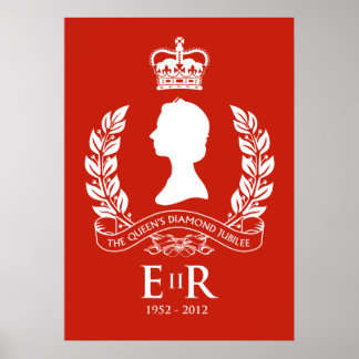Póster Diamond Jubilee Cameo Poster
