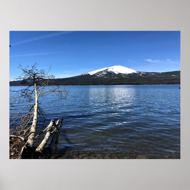 Póster Diamond Lake, Oregon (Frente)