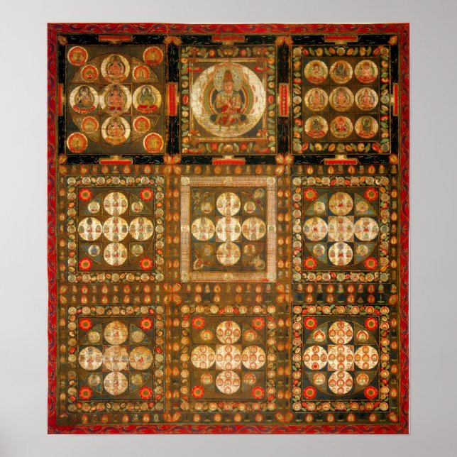 Póster Diamond Realm Mandala (Frente)