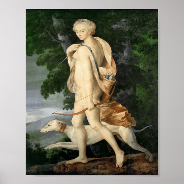 Póster Diana La Cazadora (Frente)