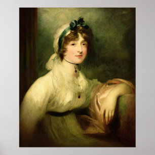 Póster Diana Sturt, más tarde Lady Milner, 1800-05