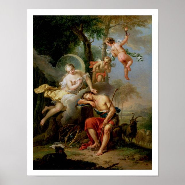 Póster Diana y Endymion (Frente)