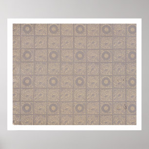 Póster Diaper design for wallpaper, 1883