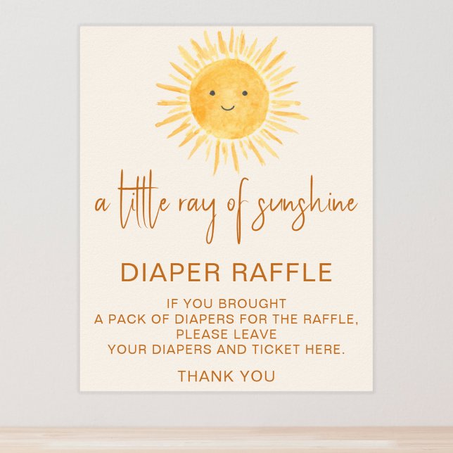 Póster Diaper Raffle Rótulo de Baby Shower con temática s (Subido por el creador)