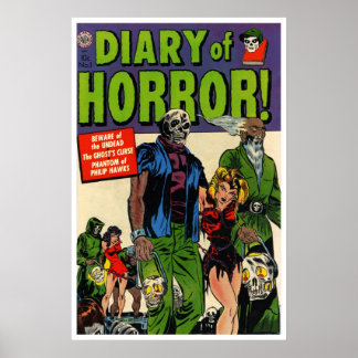 Póster Diario de horror #1 (1952)