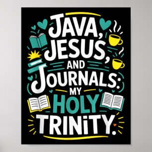 Póster Diario de Jesús Café Amante de Libros Cristianos