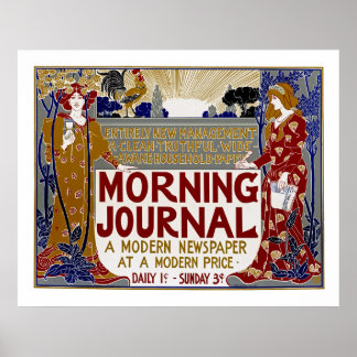 Póster Diario de la mañana