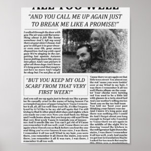 Póster Diario demasiado bueno