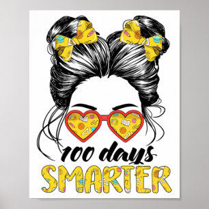 Póster Días Chicas Más Inteligentes Cabello Despeinado 10