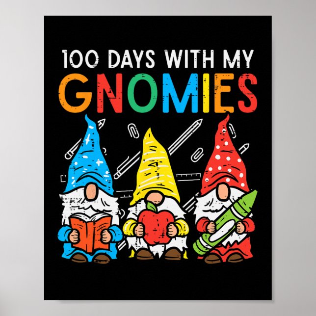 Póster Días con mis genomas educando a 100 días (Frente)